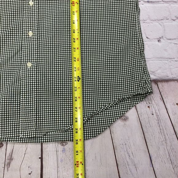 Vintage Ralph Lauren Men Custom Fit Button Shirt Size Large Plaid M114 -22 - Picture 3 of 14